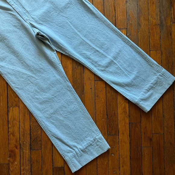 Vintage 80s LEE Union Made in‎ USA Men's Light Blue Denim Straight Leg Jeans - Picture 3 of 8